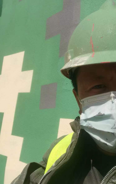 南充迷彩漆未完全固化；